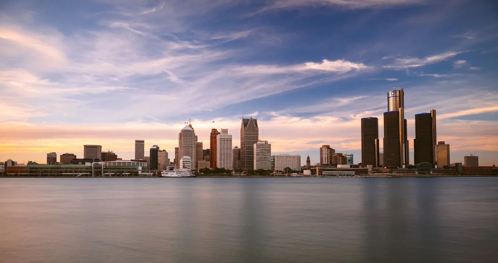 View of Detroit, Michigan