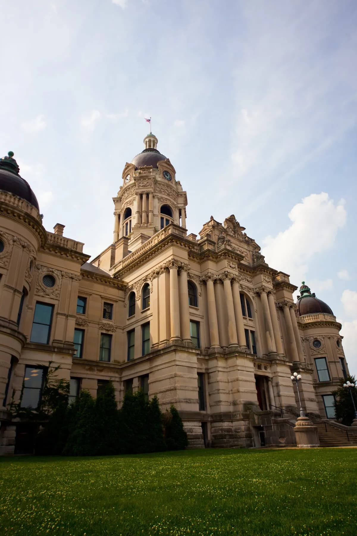 Cityscape of Evansville, Indiana
