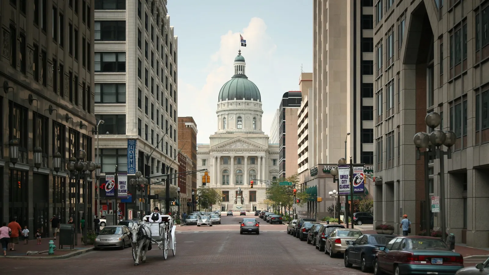 View of Indianapolis, Indiana