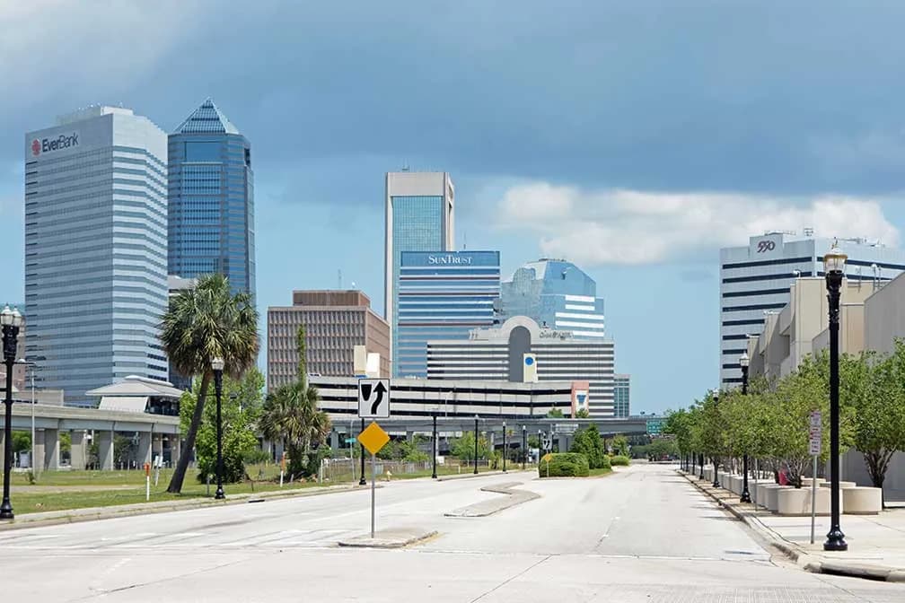 Cityscape of Jacksonville, Florida