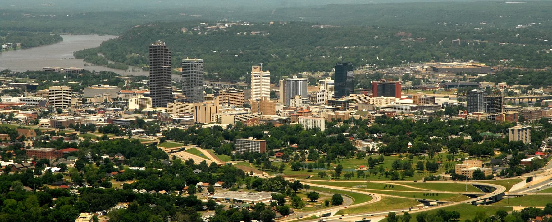 View of Little Rock, Arkansas
