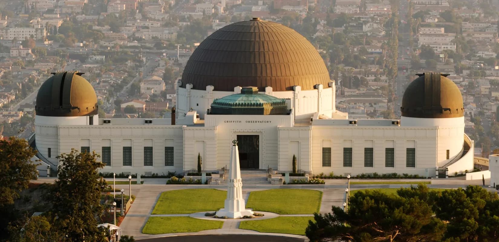 Griffith Observatory landmark in Los Angeles, California