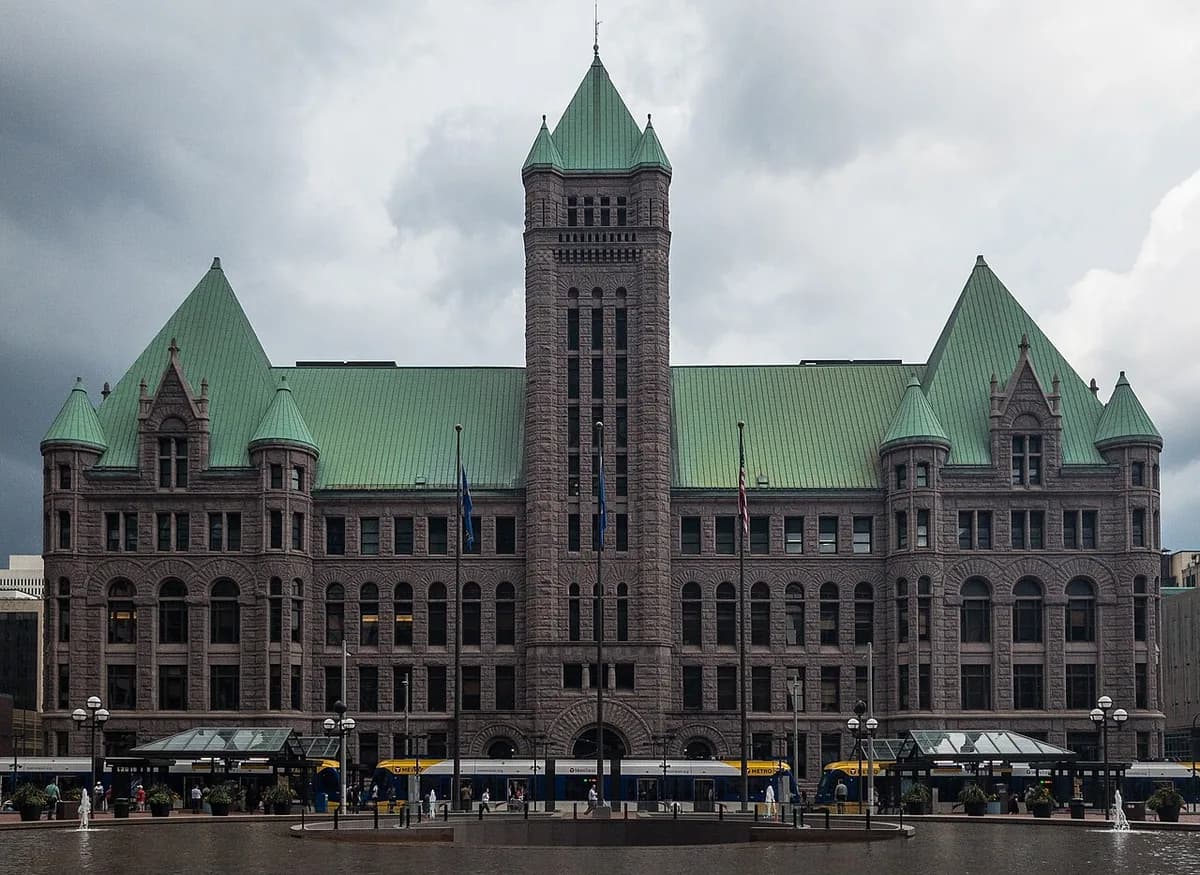 Minneapolis City Hall in Minneapolis, Minnesota