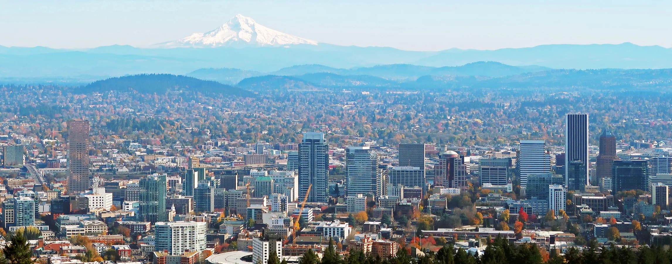 View of Portland, Oregon