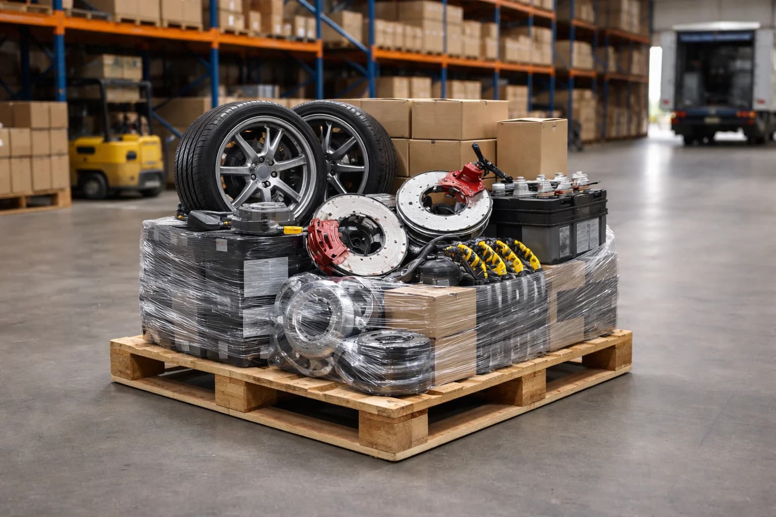 Automotive Pallets: Moving Parts, Engines, and Components Safely